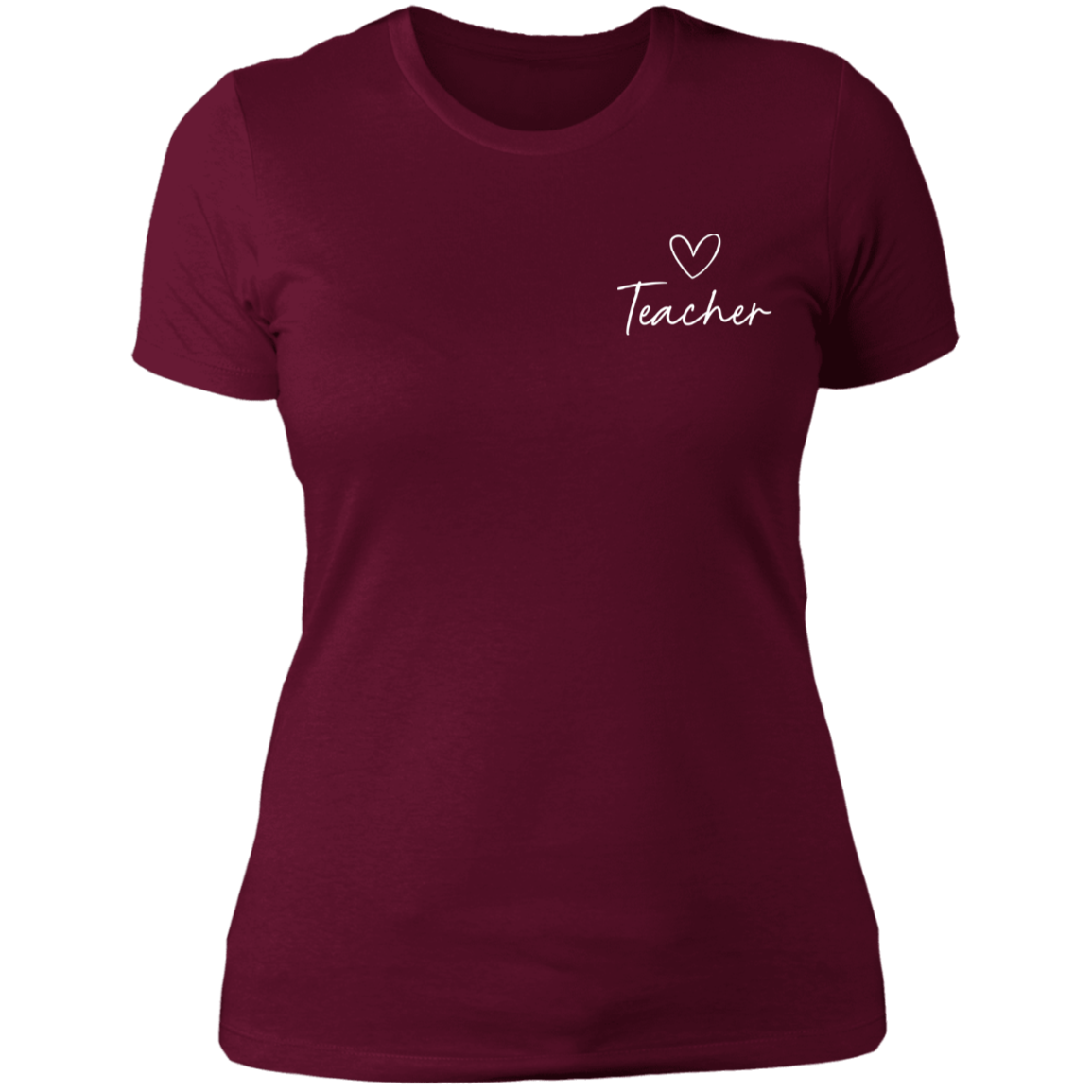 Teacher w/ Heart Women's Shirt