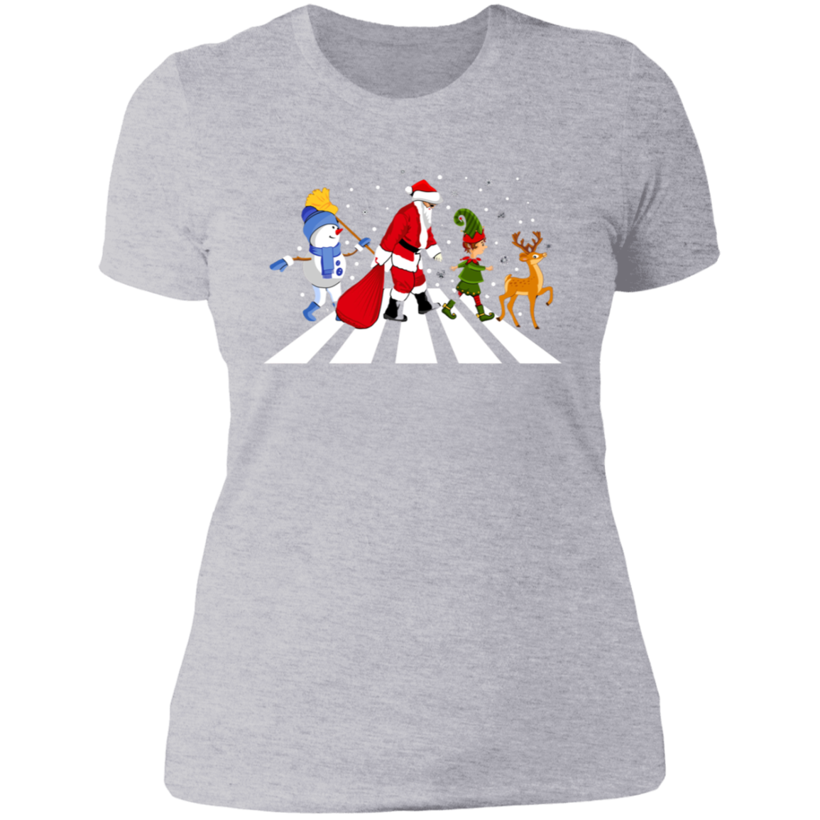 Frosty Santa Elf Rudolph Shirt