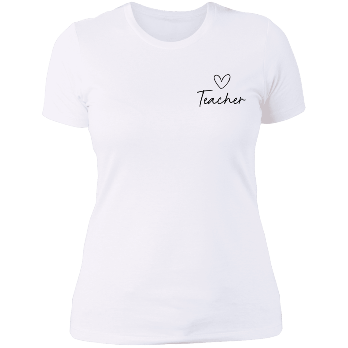 Teacher w/ Heart Women's Shirt