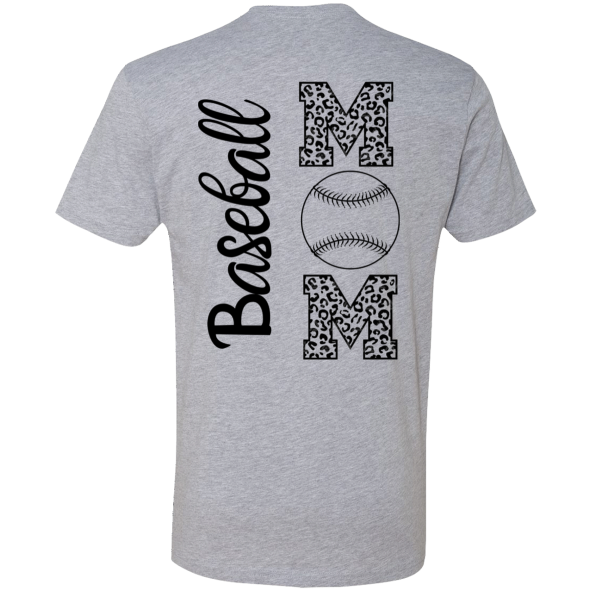 Baseball Mom | Front and Back T-Shirt