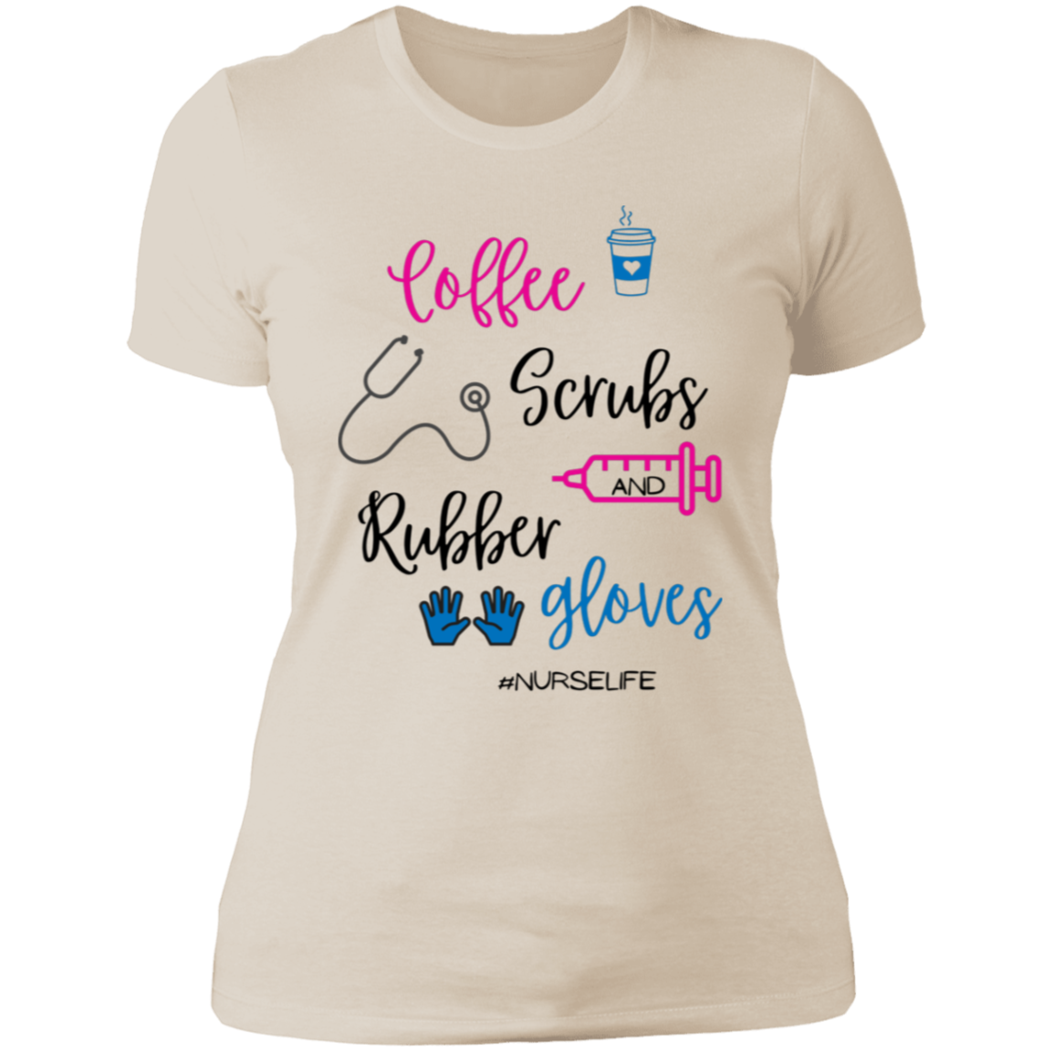 Nurse Life Boyfriend Style T-Shirt