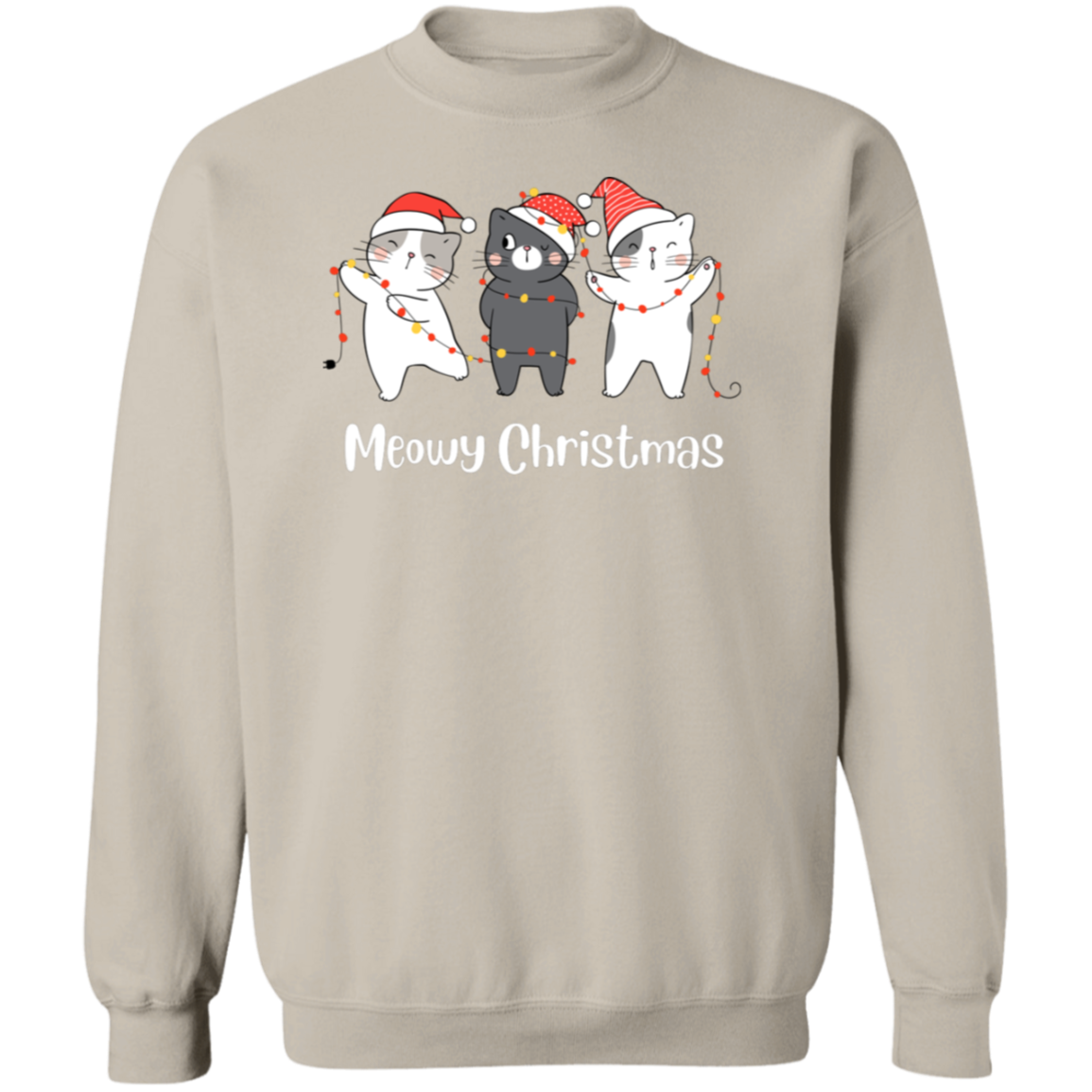 Meowy Christmas Sweatshirt