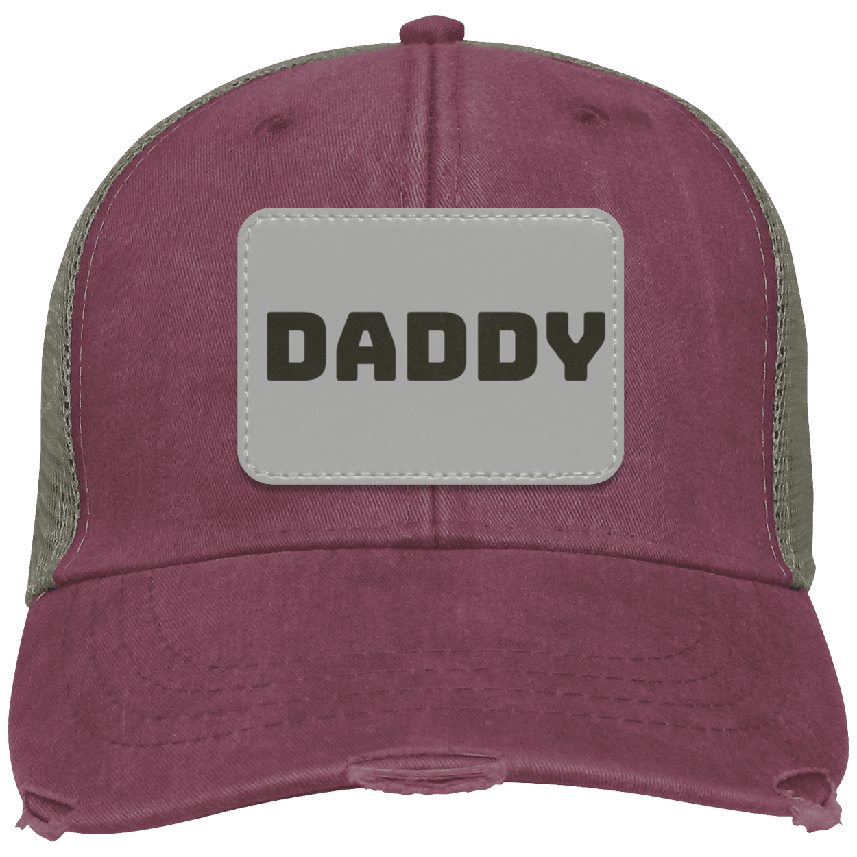 Daddy Distressed Cap w/ Patch