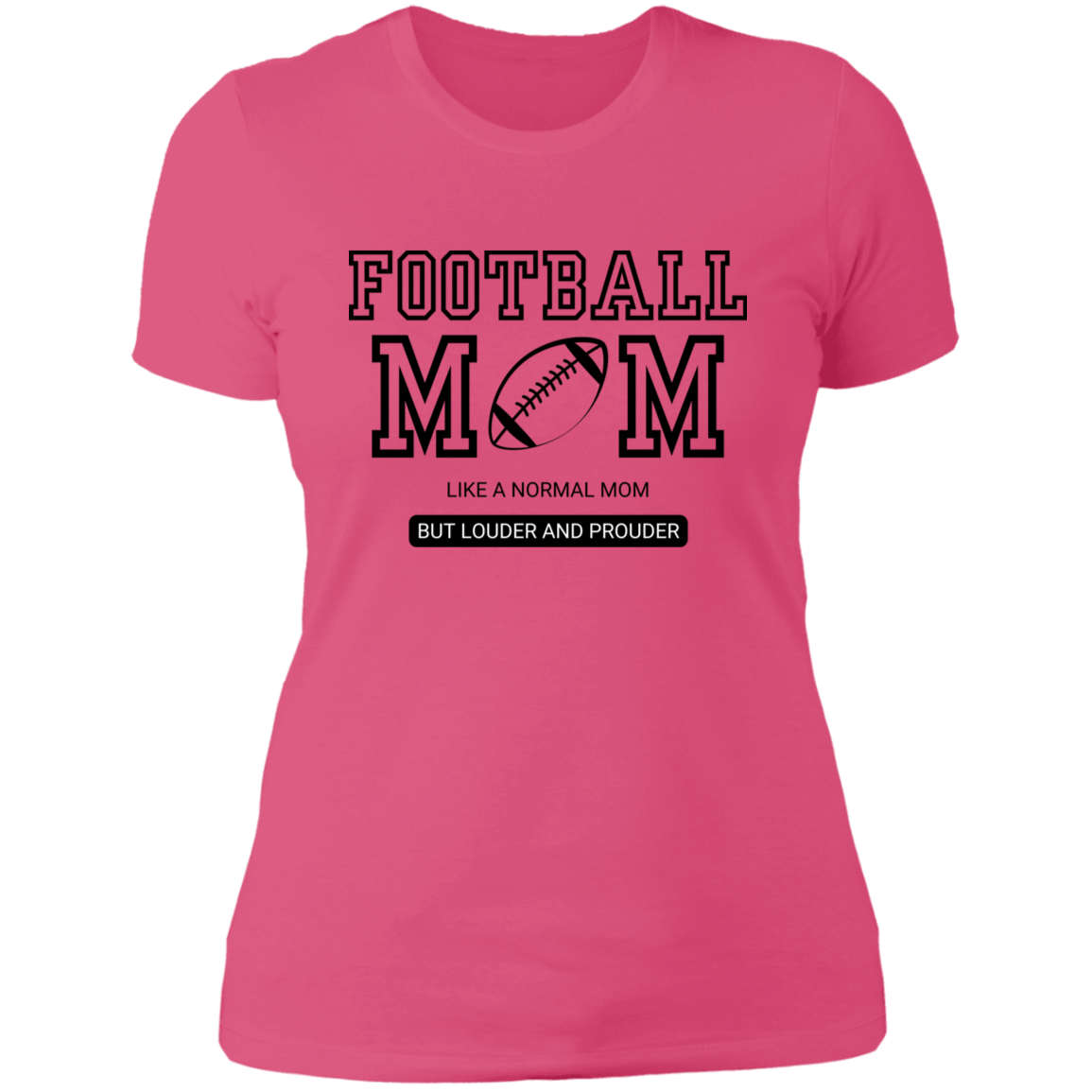 Football Mom | Boyfriend Style T-Shirt