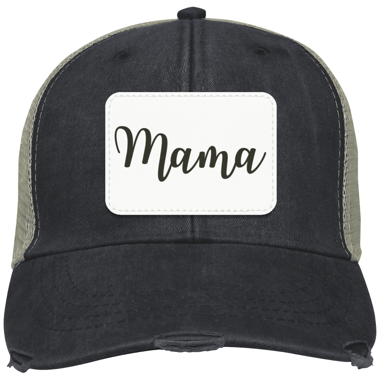 Mama Distressed Cap w/ Patch