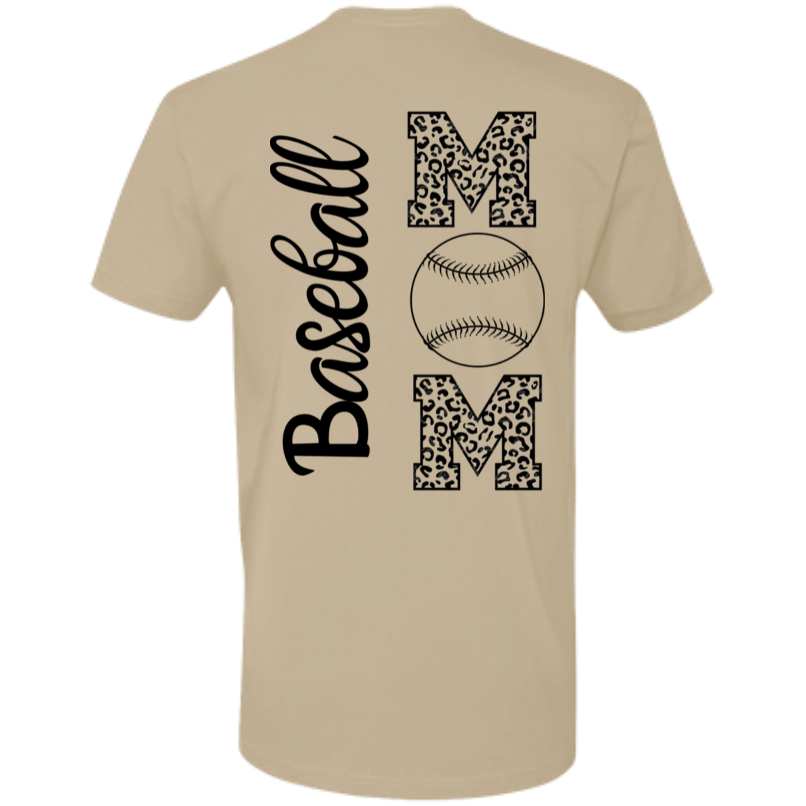 Baseball Mom | Front and Back T-Shirt