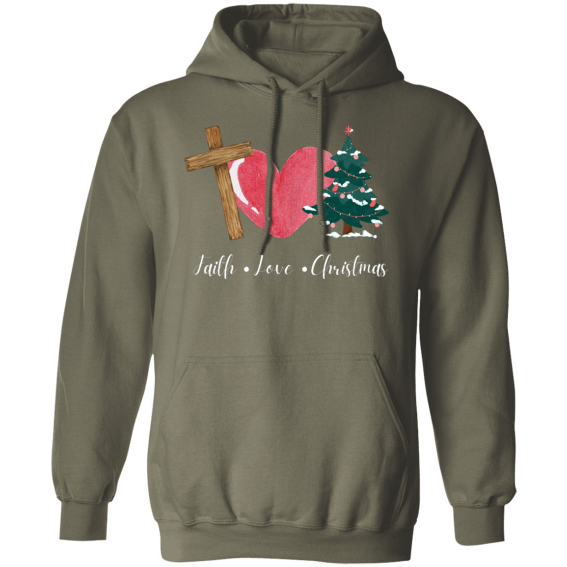 Faith Love Christmas Sweatshirt