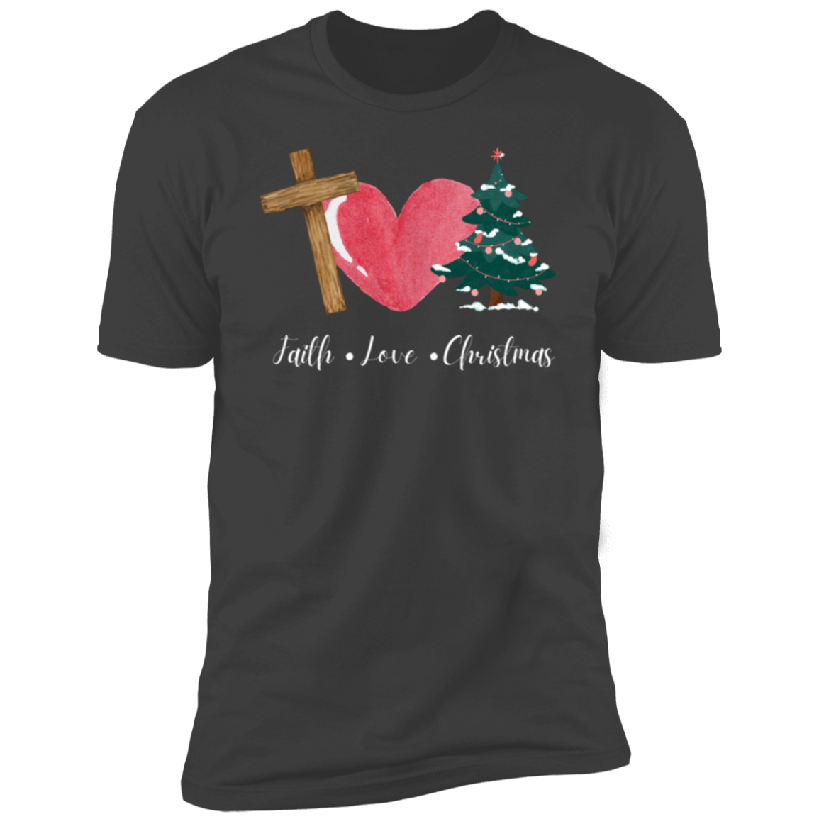 Faith Love Christmas Shirt