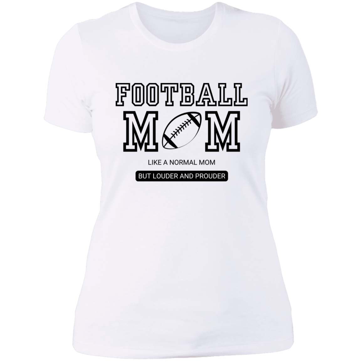 Football Mom | Boyfriend Style T-Shirt