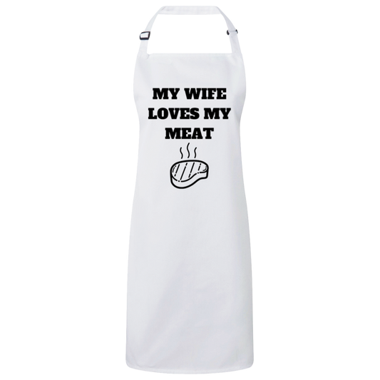 My Wife Loves My Meat Apron