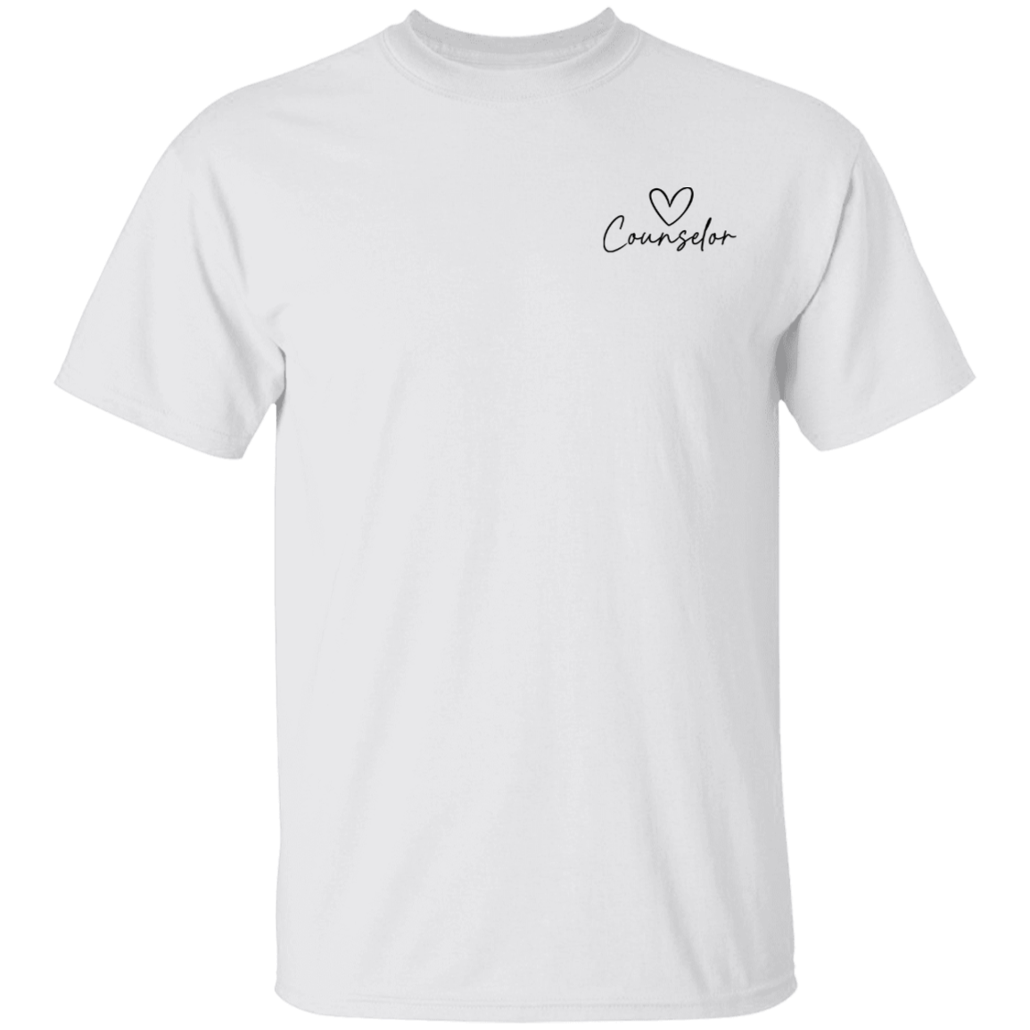 Counselor w/ Heart T-Shirt