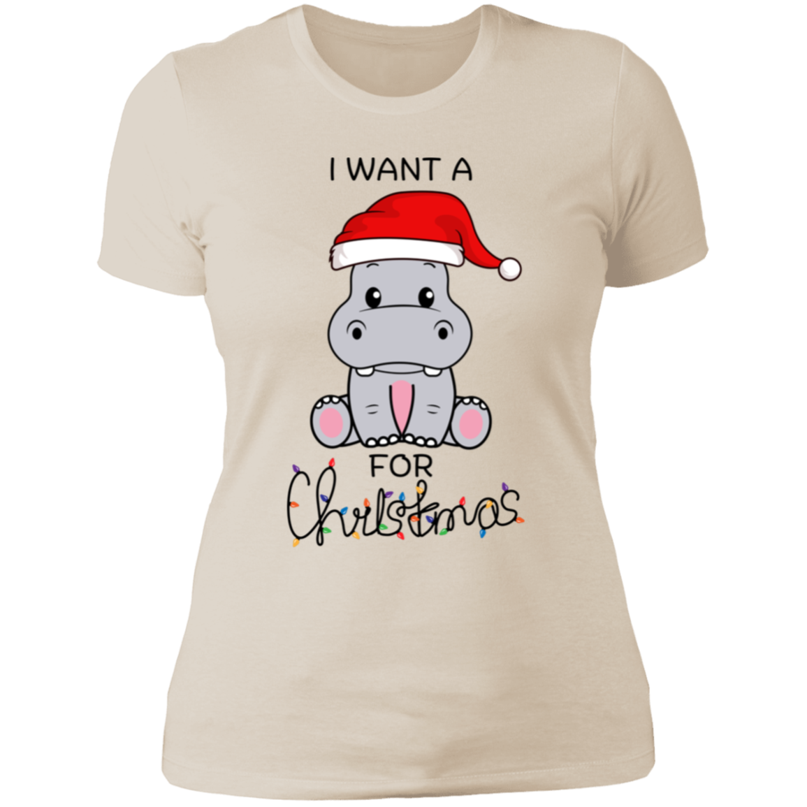 I Want A Hippopotamus For Christmas Shirt