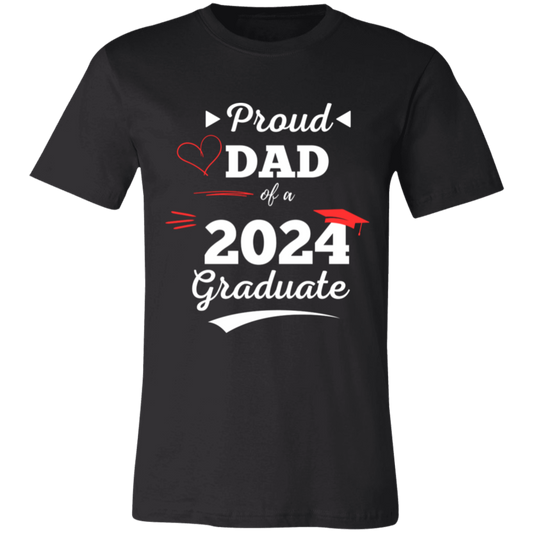 Proud Dad of a 2024 Graduate T-Shirt