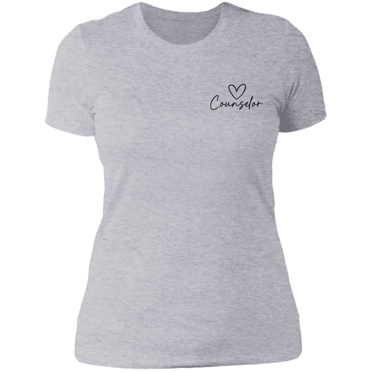 Counselor w/ Heart Women's Shirt