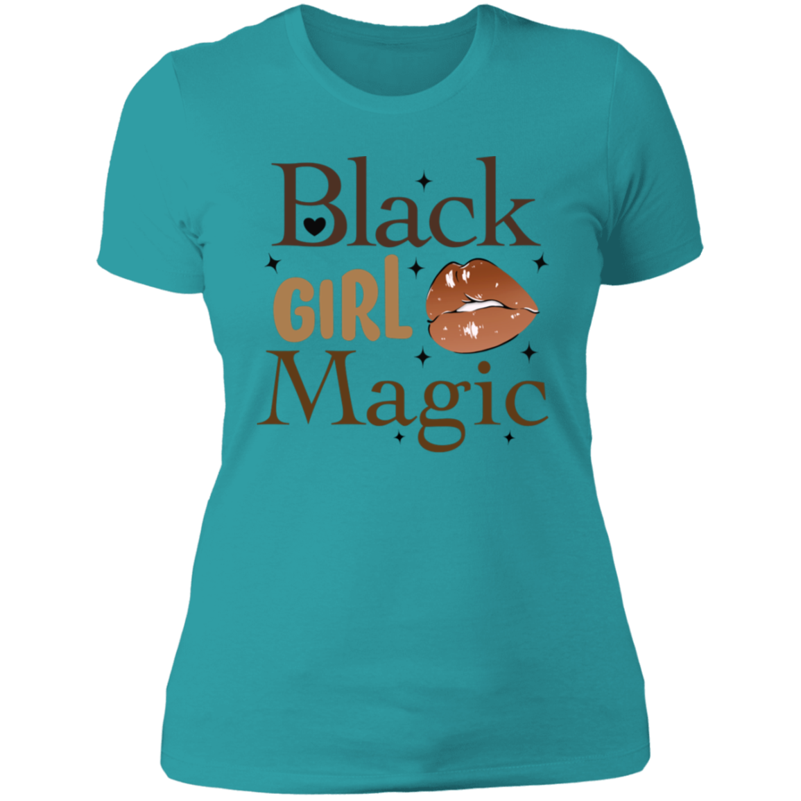 Black Girl Magic Boyfriend Style T-Shirt