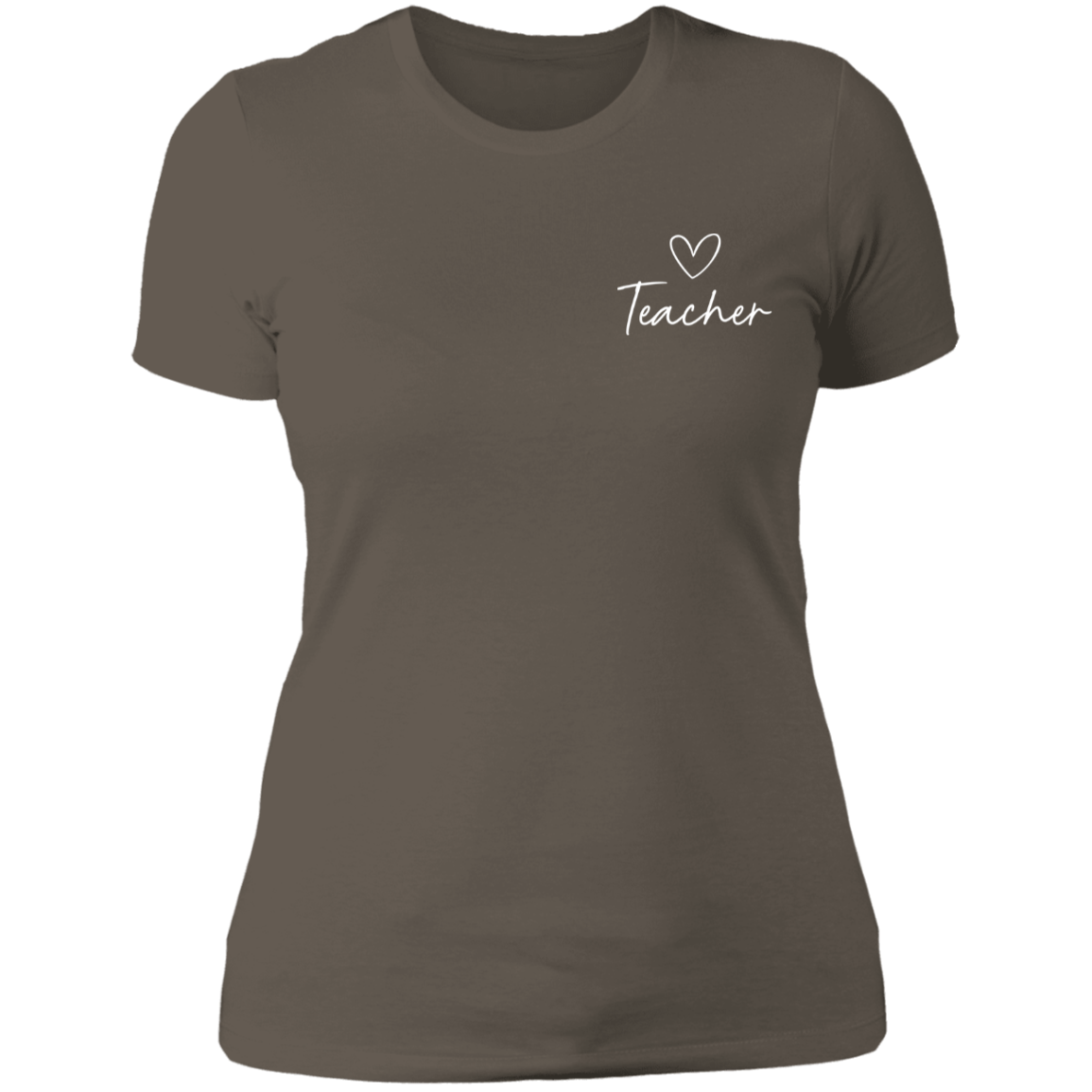 Teacher w/ Heart Women's Shirt