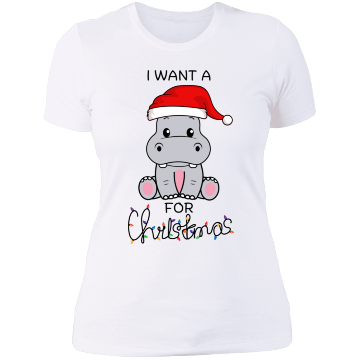 I Want A Hippopotamus For Christmas Shirt