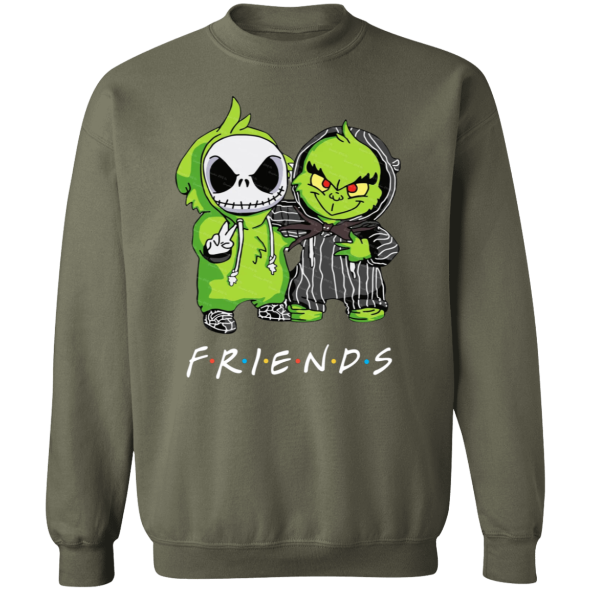 Jack & Friends | Pullover Sweatshirt | White Lettering