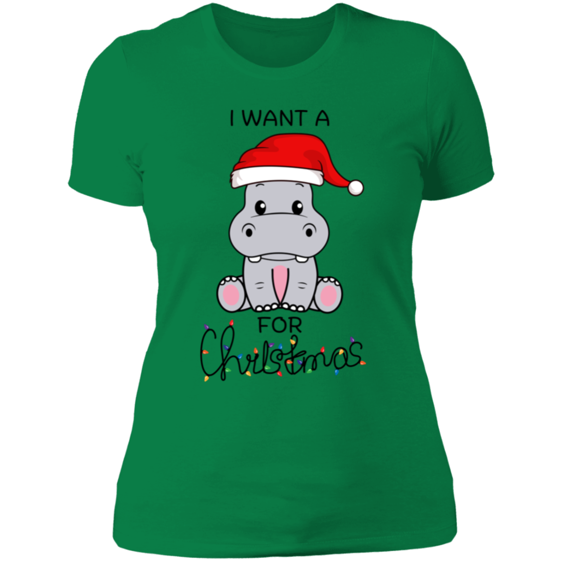 I Want A Hippopotamus For Christmas Shirt