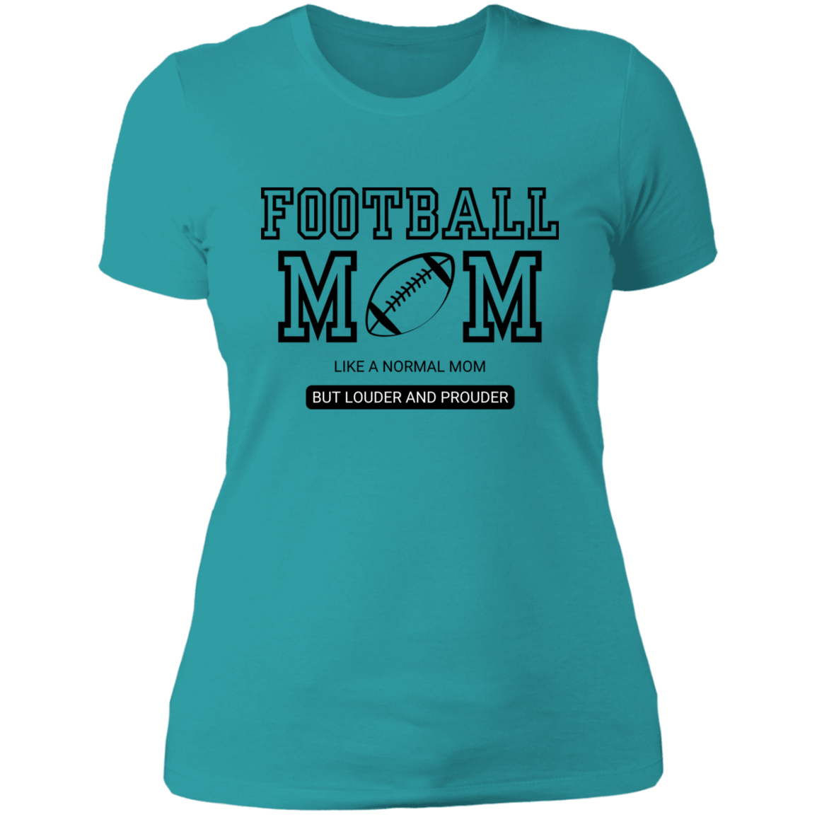 Football Mom | Boyfriend Style T-Shirt