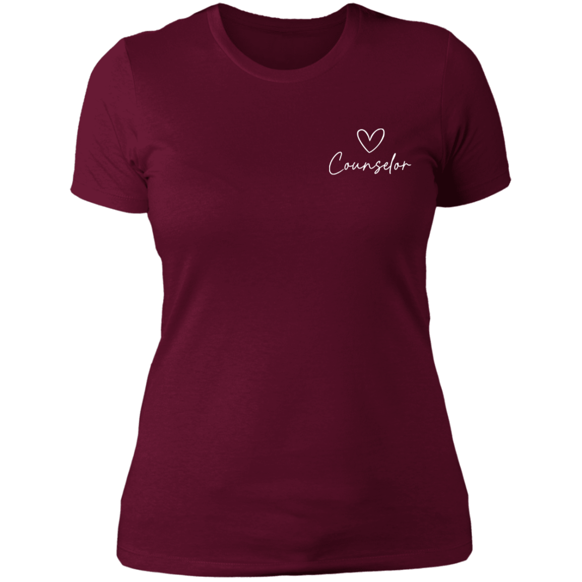 Counselor w/ Heart Women's Shirt