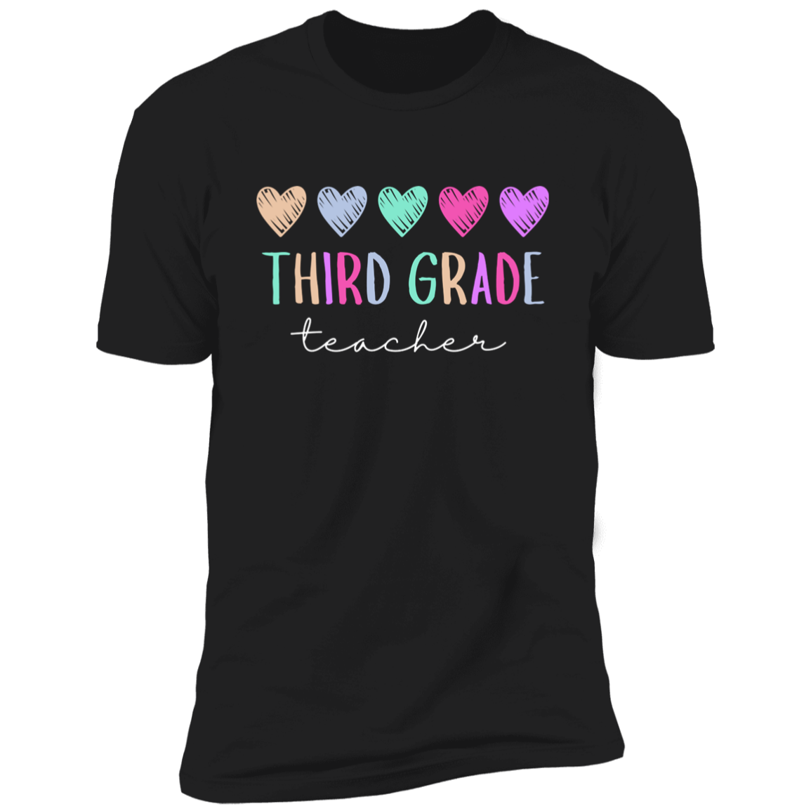 Third Grade Teacher Shirt