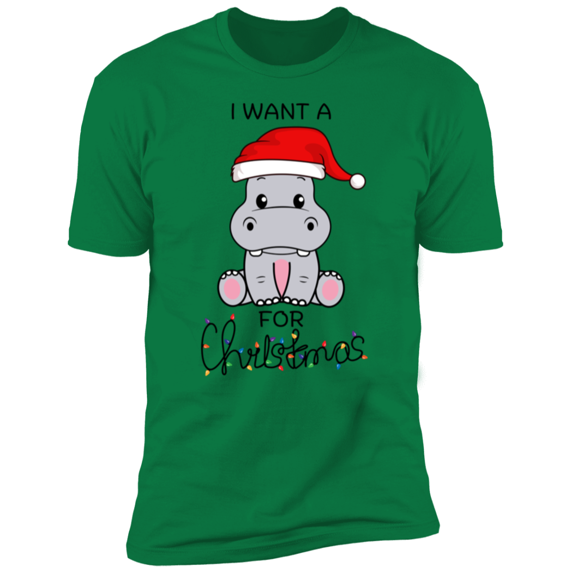 I Want A Hippopotamus For Christmas Shirt