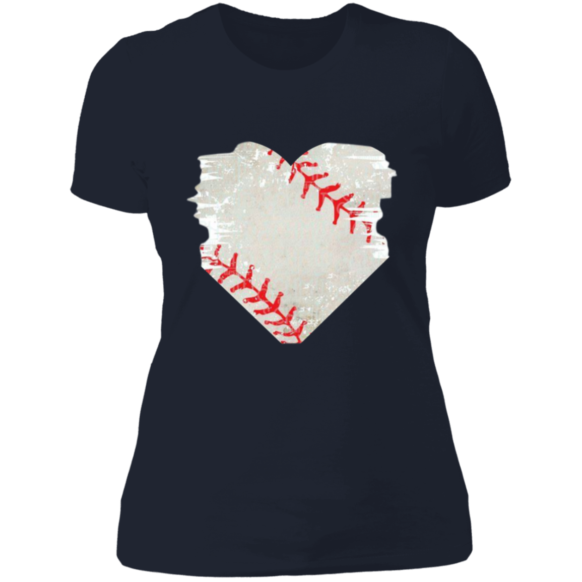 Heart Baseball Women's Shirt