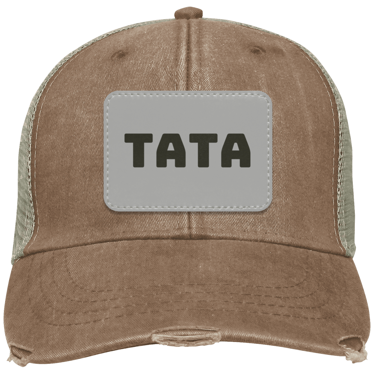 Tata Distressed  Cap w/ Patch