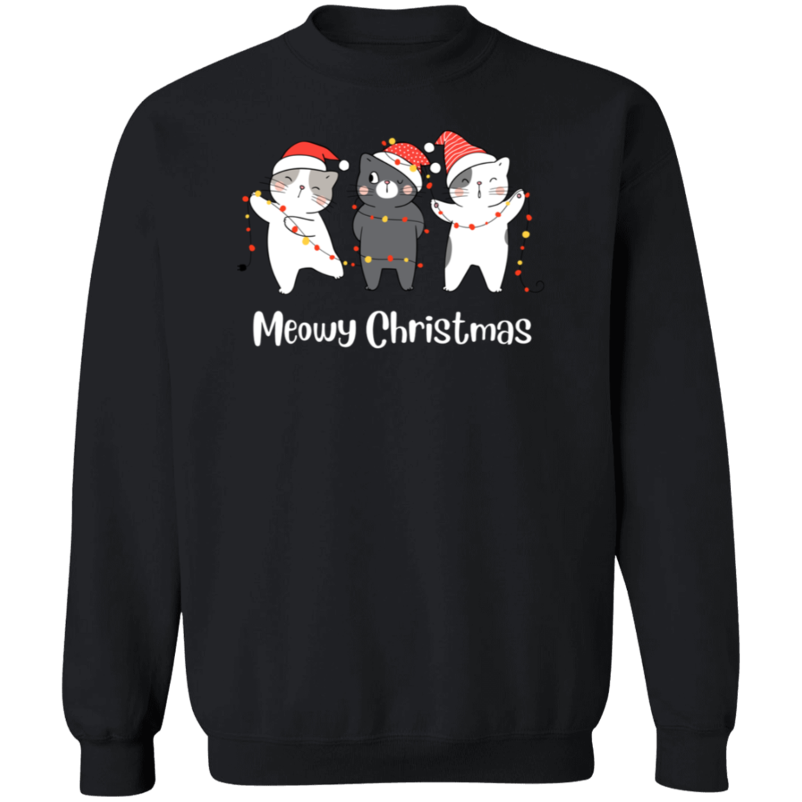 Meowy Christmas Sweatshirt