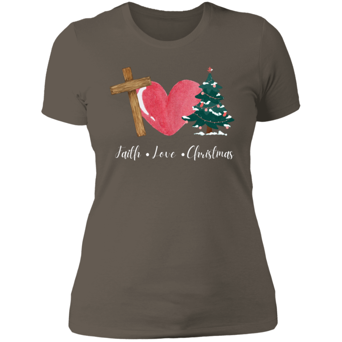 Faith Love Christmas Shirt