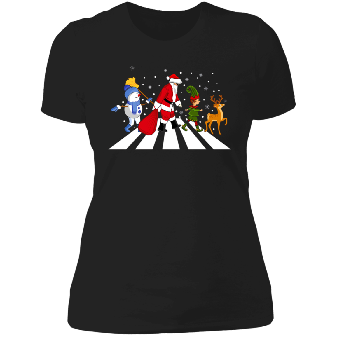 Frosty Santa Elf Rudolph Shirt