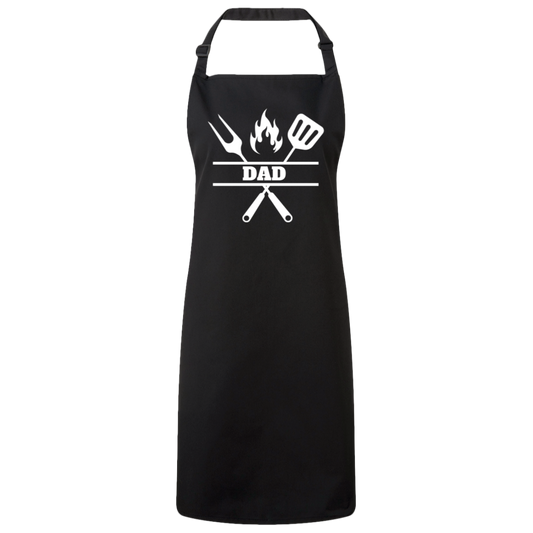 Dad Grilling Apron | White Image