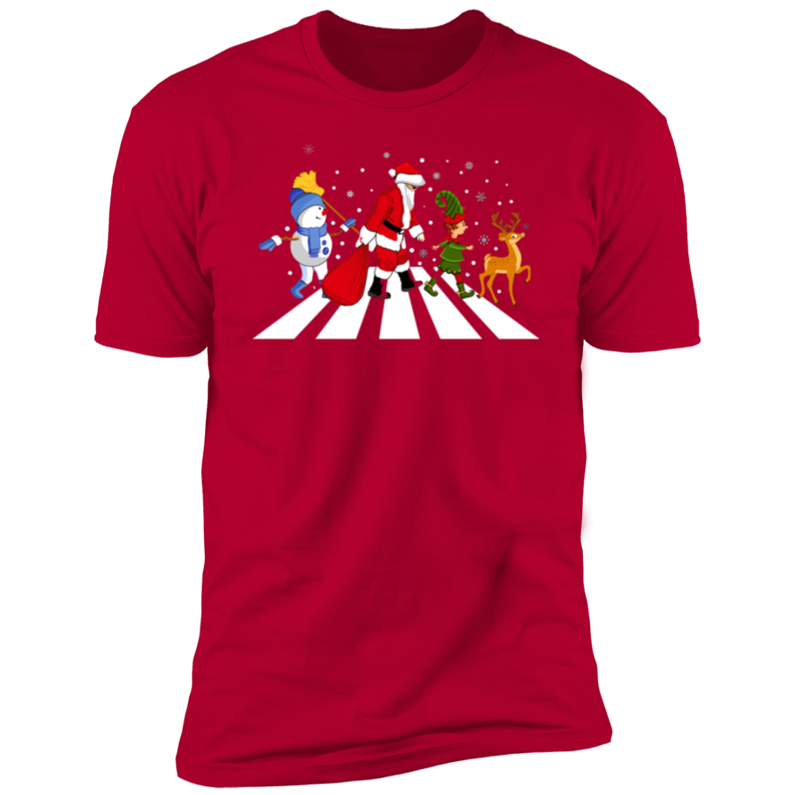 Frosty Santa Elf Rudolph Shirt