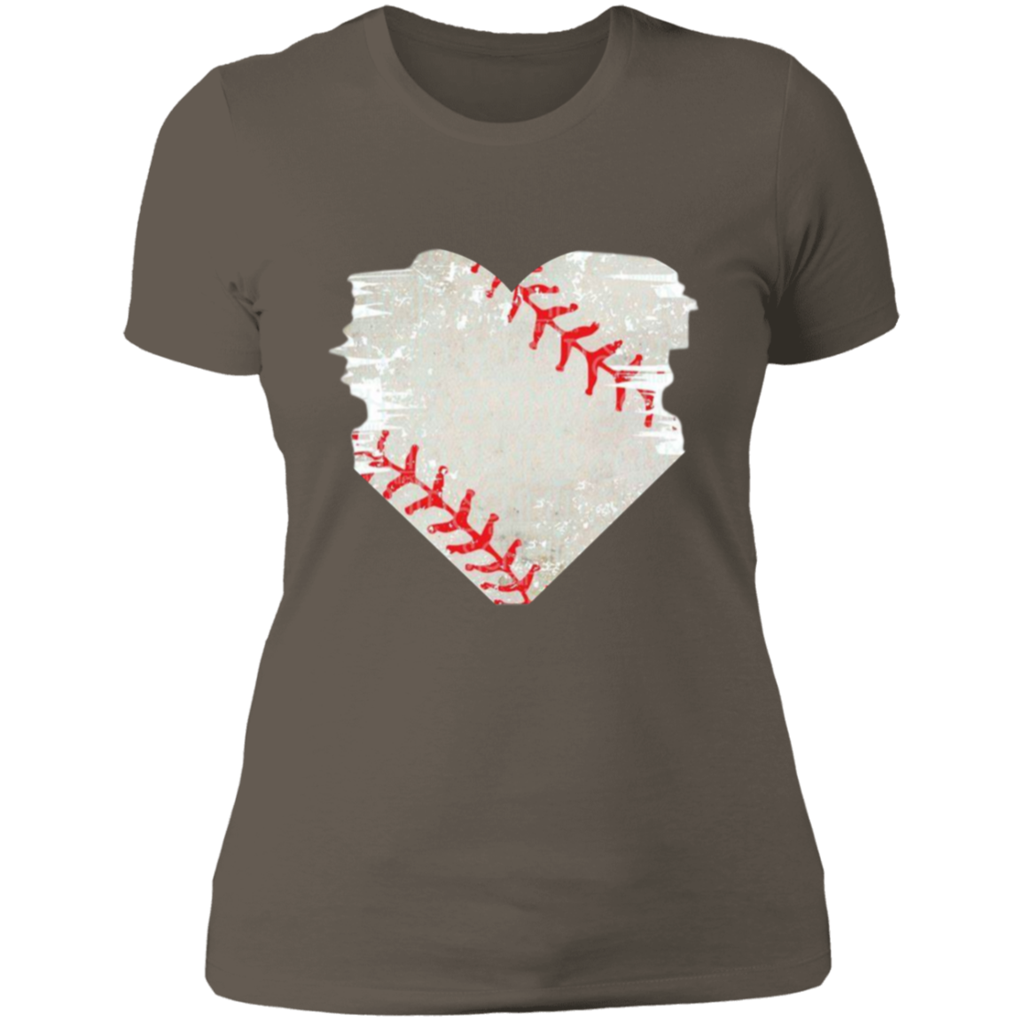 Heart Baseball Women's Shirt