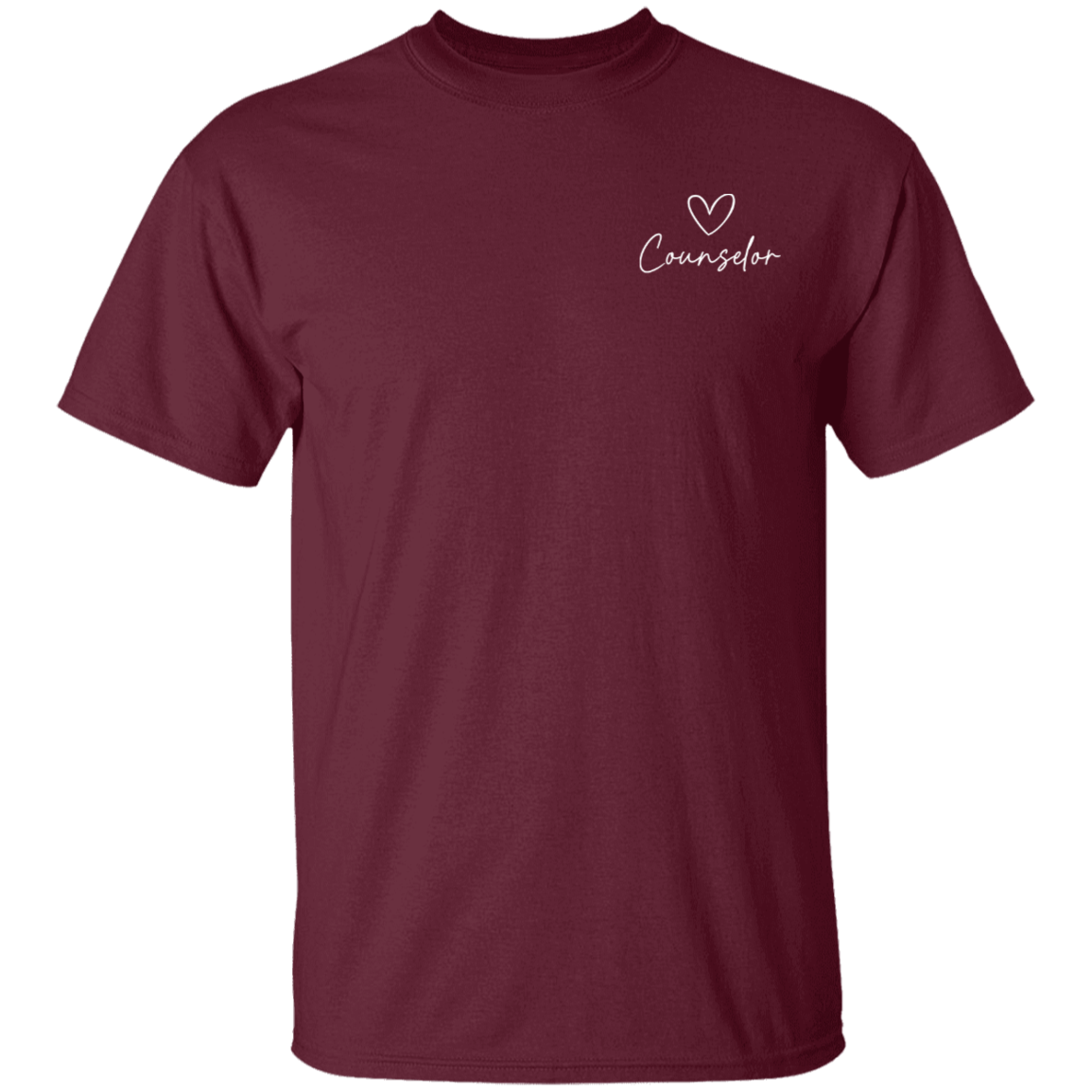 Counselor w/ Heart T-Shirt