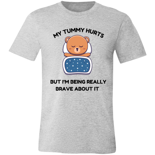 My Tummy Hurts Unisex Bear T-Shirt