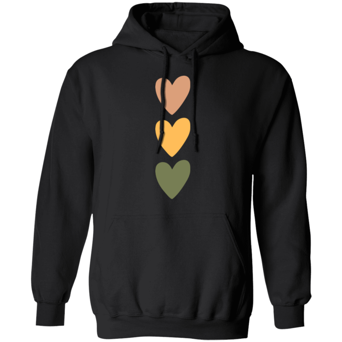 3 Heart Hoodie