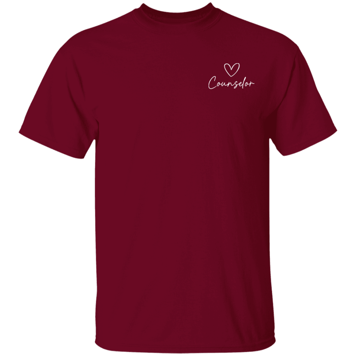 Counselor w/ Heart T-Shirt