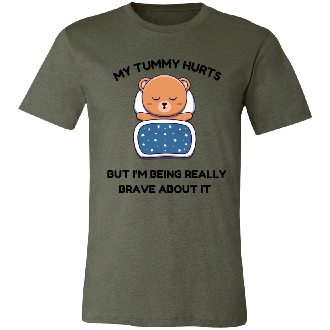 My Tummy Hurts Unisex Bear T-Shirt