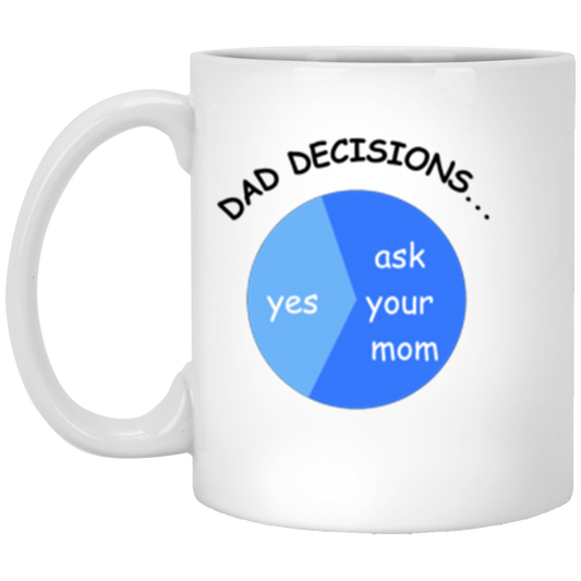 Dad Decisions Mug