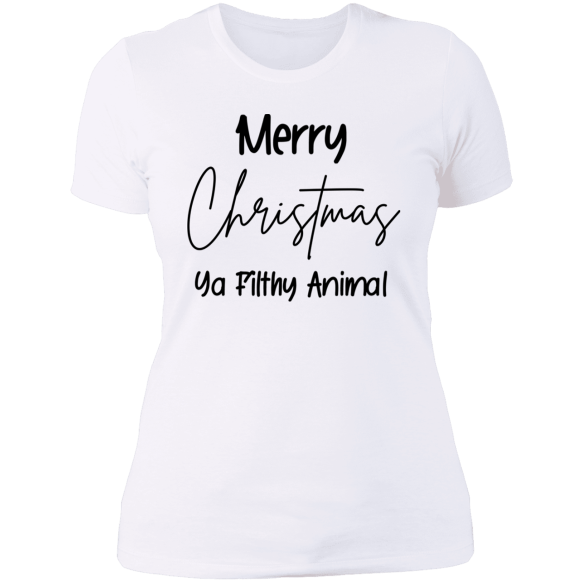 Merry Christmas Ya Filthy Animal Shirt