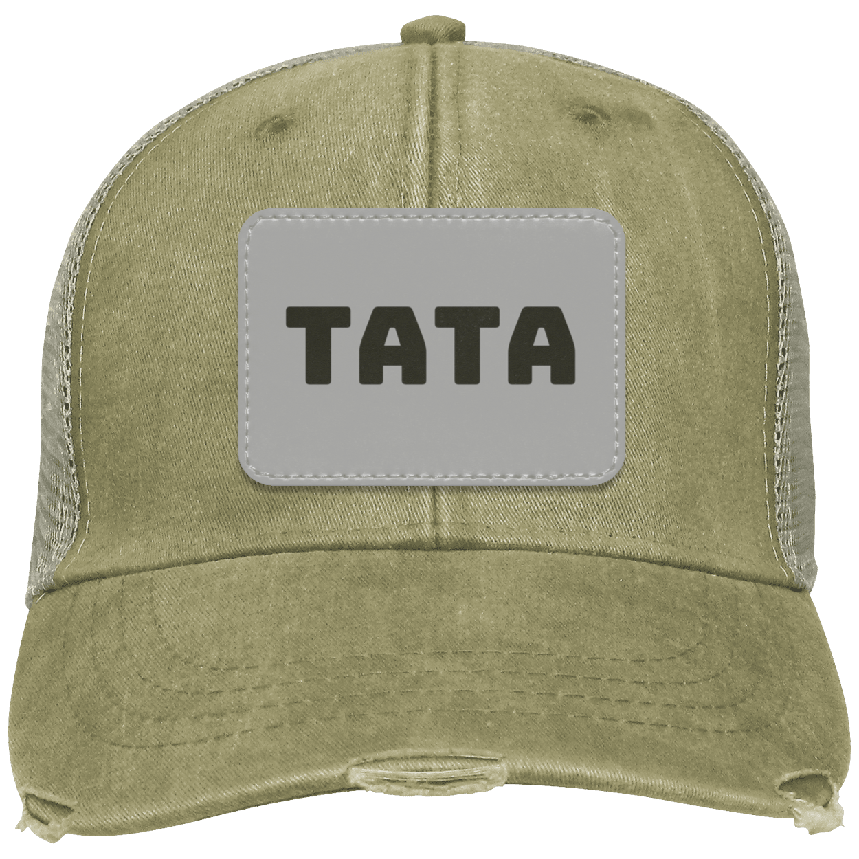 Tata Distressed  Cap w/ Patch