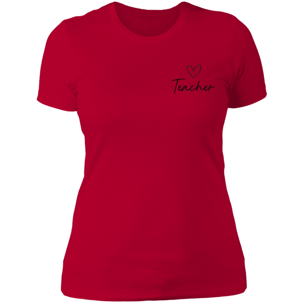 Teacher w/ Heart Women's Shirt