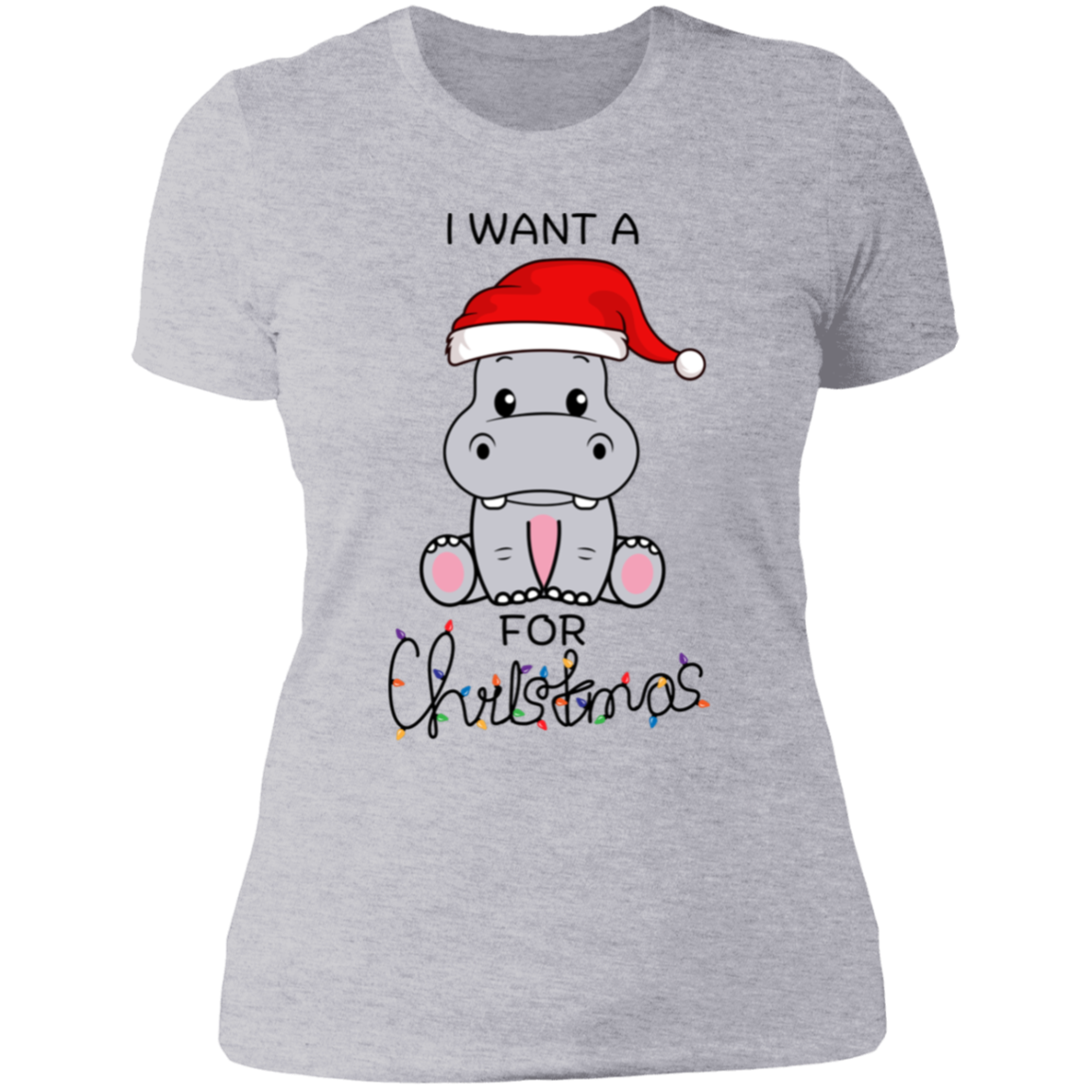 I Want A Hippopotamus For Christmas Shirt