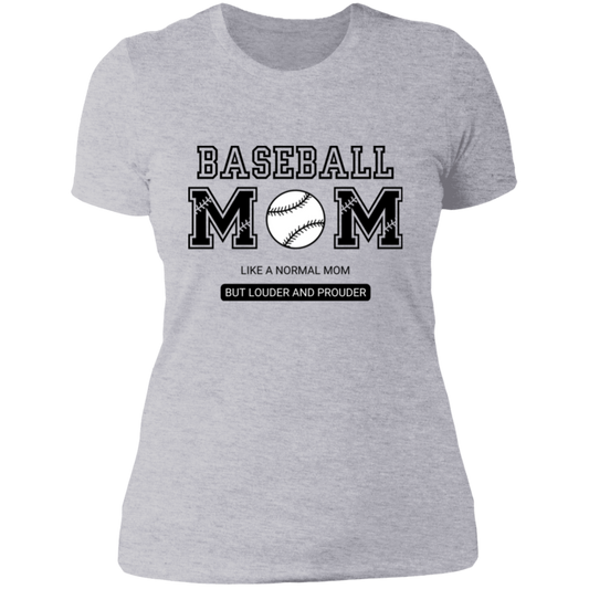 Baseball Mom | Boyfriend Style T-Shirt