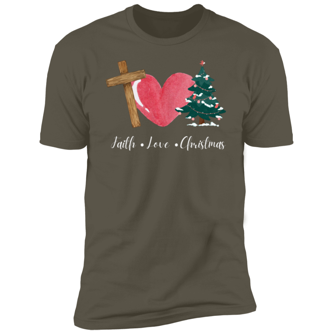 Faith Love Christmas Shirt