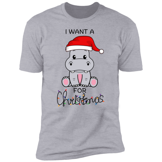 I Want A Hippopotamus For Christmas Shirt