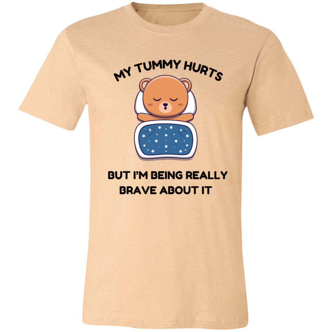 My Tummy Hurts Unisex Bear T-Shirt