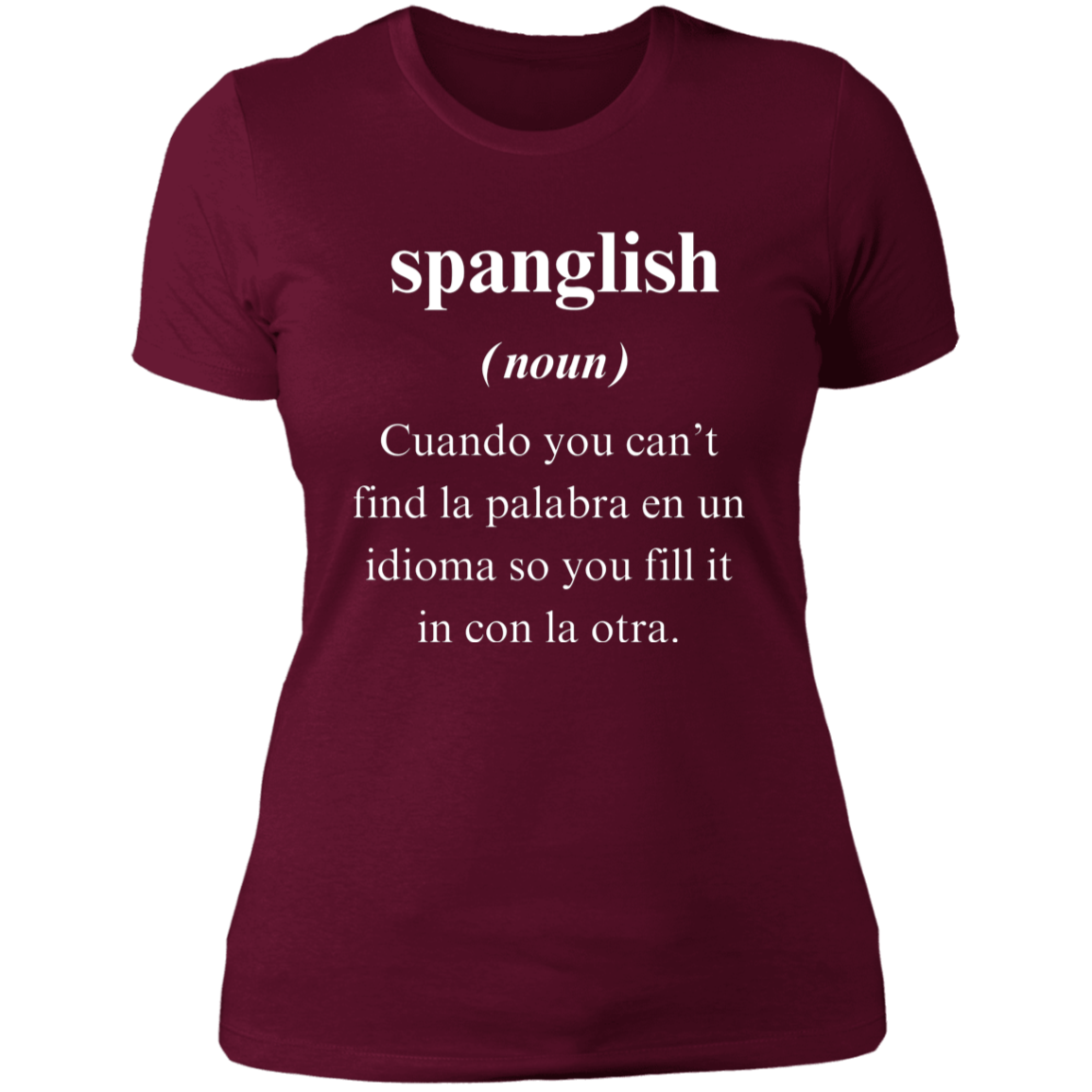 Spanglish Women's Shirt